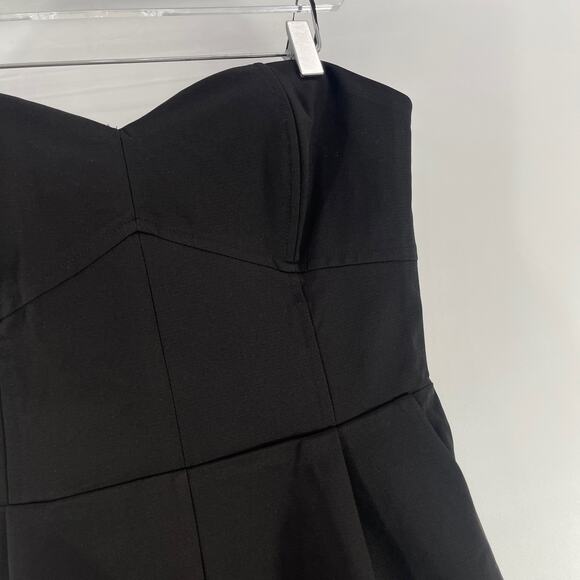 Adelyn Rae Strapless Jumpsuit Black Sweetheart Size Medium New With Tags - Picture 8 of 12